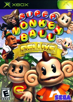 Super Monkey Ball Deluxe (USA) box cover front